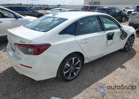 2025 Honda Civic Hybrid Sport/Sport Touring из США, поврежденный, VIN 2HGFE4F81SH302221